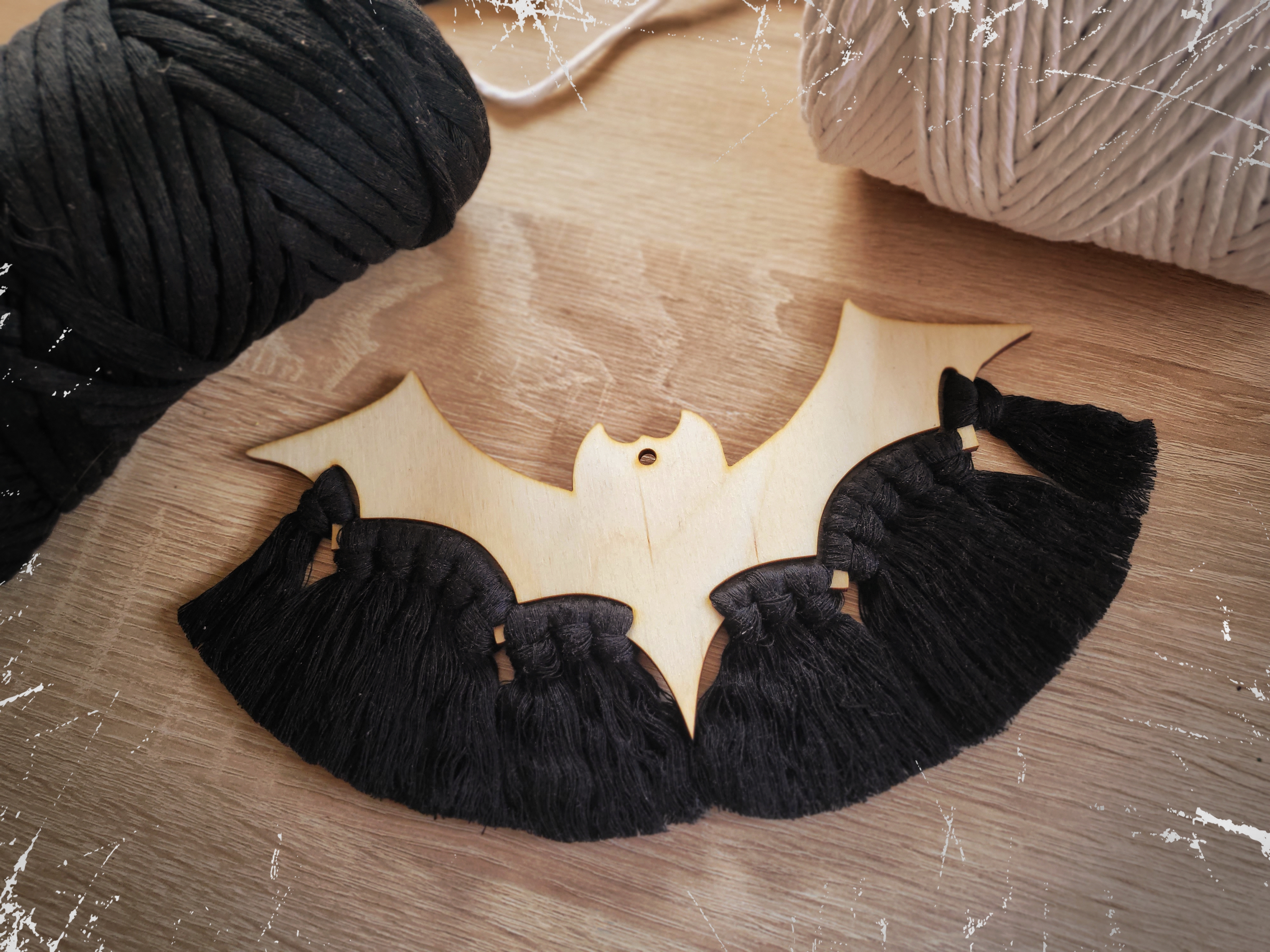 Halloween macramé základy