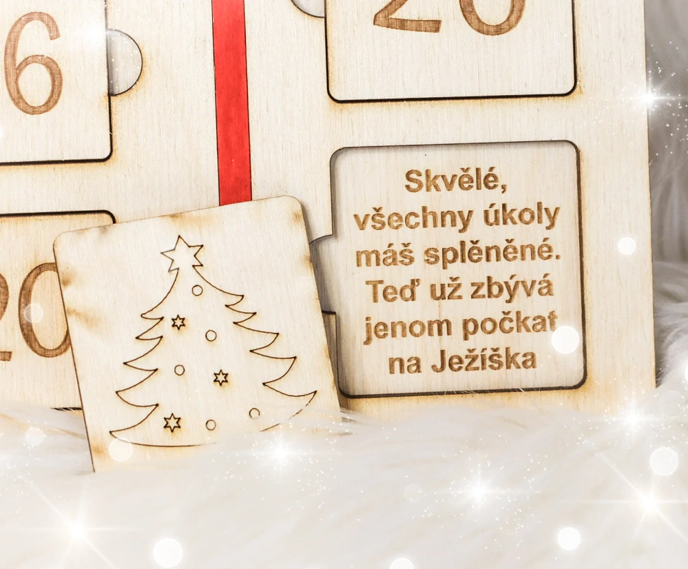 Adventní kalendář s úkoly