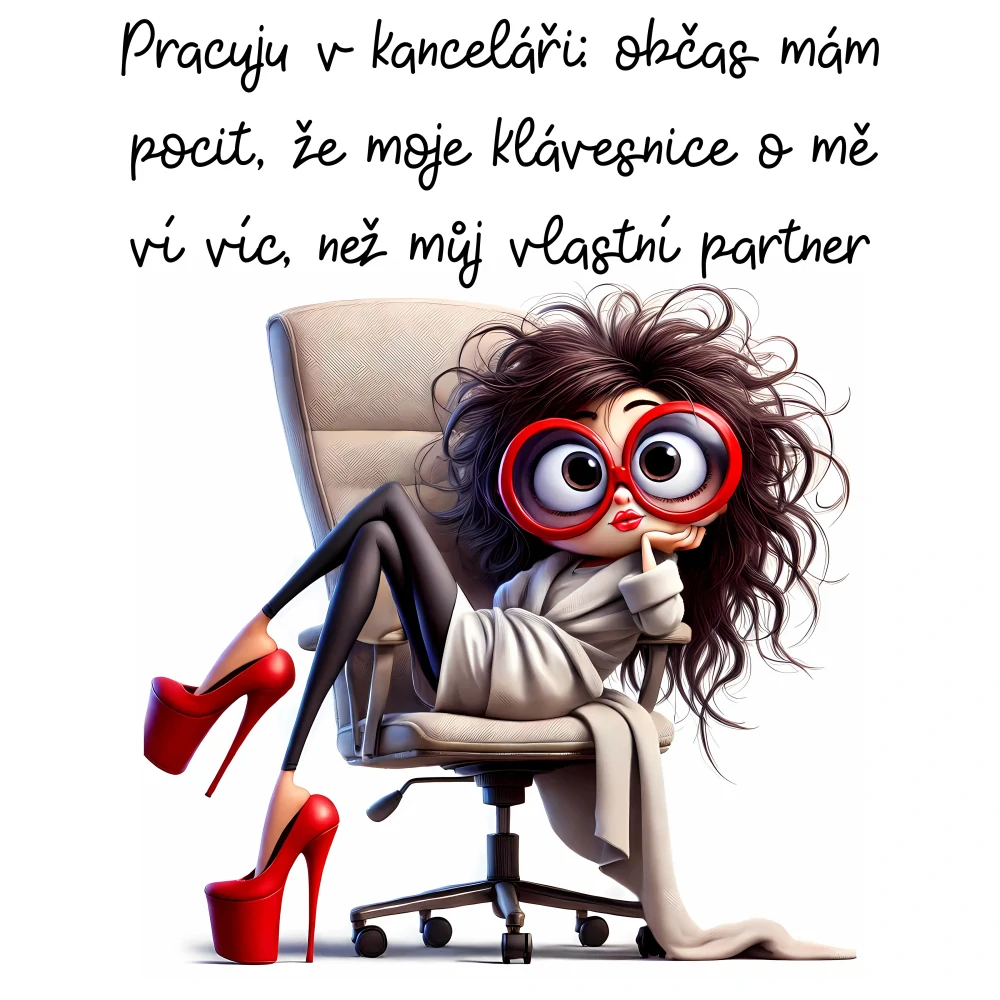 Hrnek - Pracuju v kanceláři