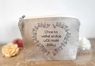 Chce to velké srdce učit malé žáky