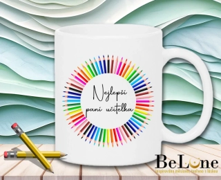 Nejlepší paní učitelka - pastelky