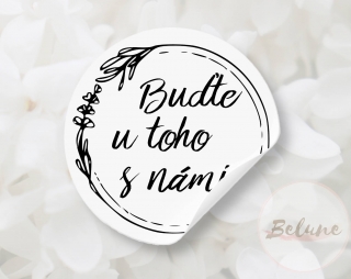 Buďte u toho s námi - černobílé