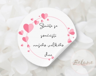 Staňte se součástí našeho velkého dne - barevné