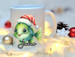 Vánoční hrneček s kaprem