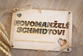Svatební přání - příjmení