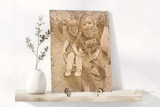 Fotografie na dřevě