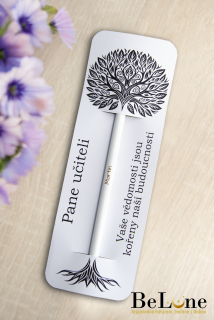 Tužka se záložkou pro pana učitele - Strom