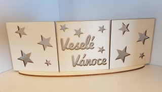 Veselé vánoce - hvězdy