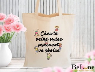 Taška - Chce to velké srdce pracovat ve školce