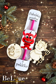 Čertovská sada „Pozdrav z peklíčka“