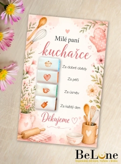 Čokoládkové poděkování pro paní kuchařku