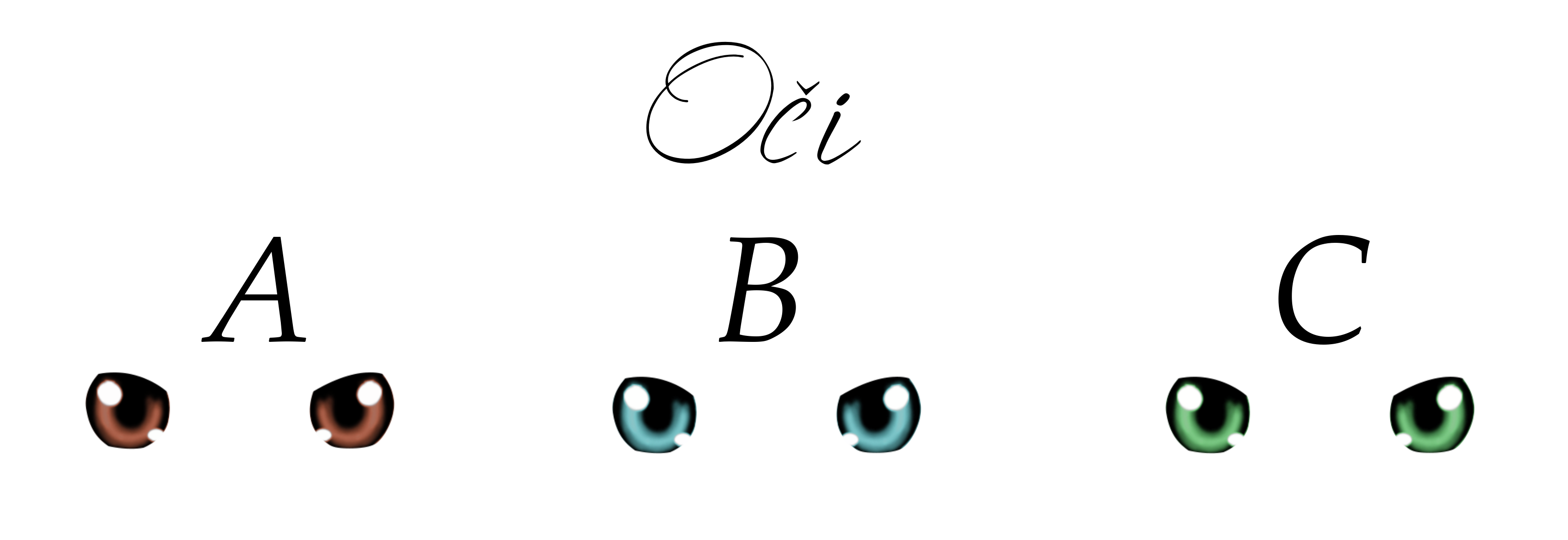 oči